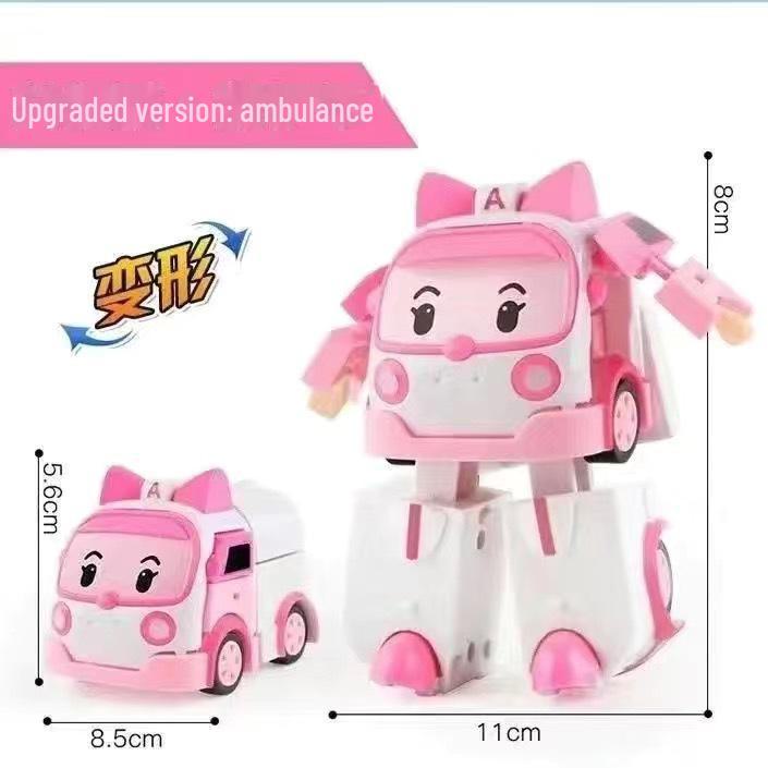 Выбор учителя: Игрушка-трансформер для детей «Полицейская машина Шерифа Перли в робота»