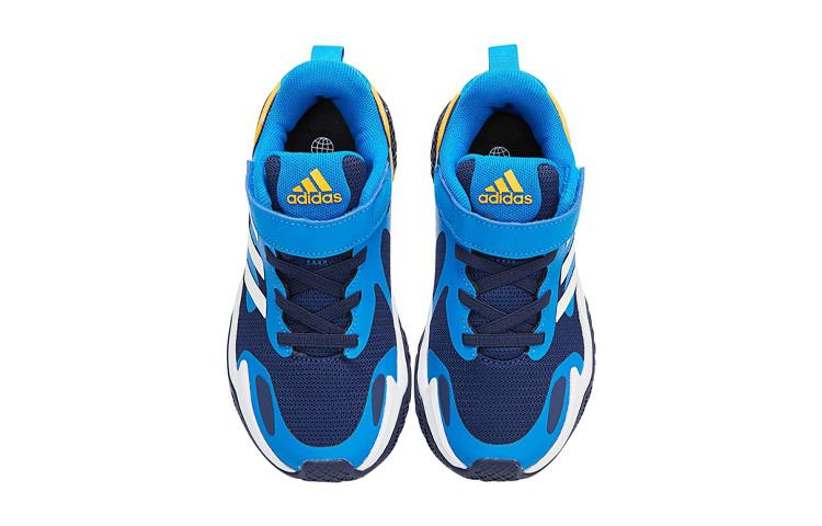 adidas 4Uture Rnr El K Удобные, нескользящие, износостойкие, легкие спортивные повседневные туфли Сине-белые Детские GZ5861