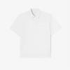 Men S Outerwear Short Sleeve Shirt [White]