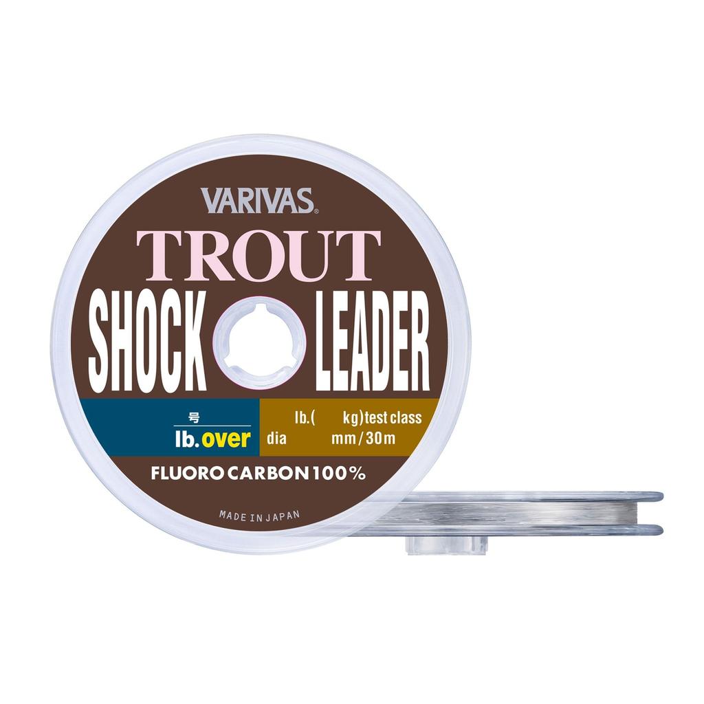 VARIVAS Trout Shock Leader Fluorocarbon 30m 2.5 (10lb.over)