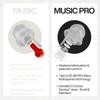 Беруши EarPeace Music PRO для прослушивания музыки в прямом эфире Легкие и безопасные 2 шт. из 6 Защита органов слуха во время концертов и высокий уровень звукоизоляции