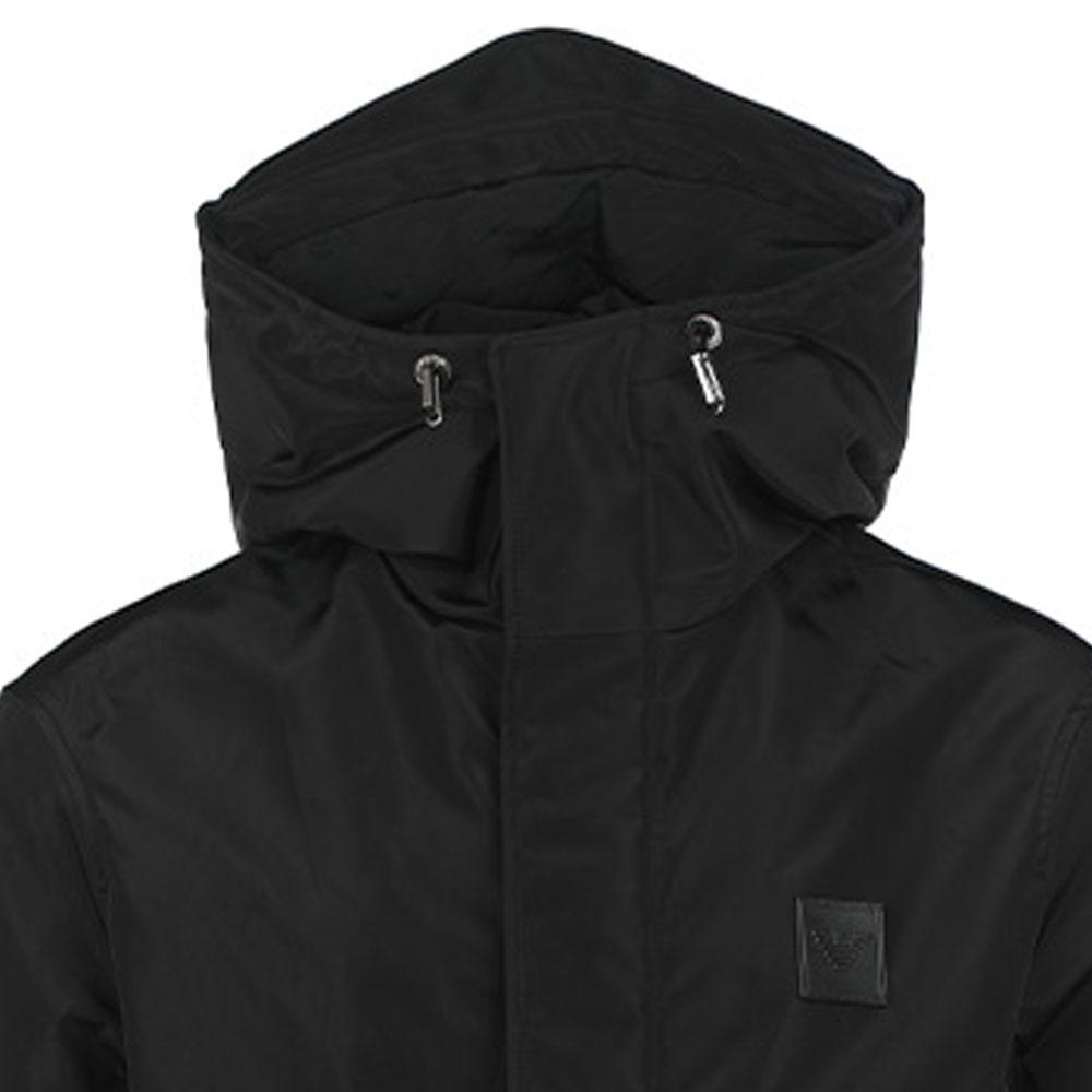 EMPORIO ARMANI FW22 Puffer Jacket Men's Black 6L1BU3-1NNEZ-0999