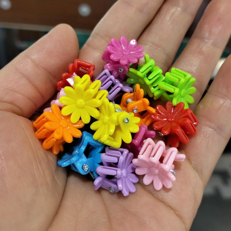 Детский набор мини-шпилек: Клипсы «Ромашка», «Кролик», «Звезда», «Цветок сливы»