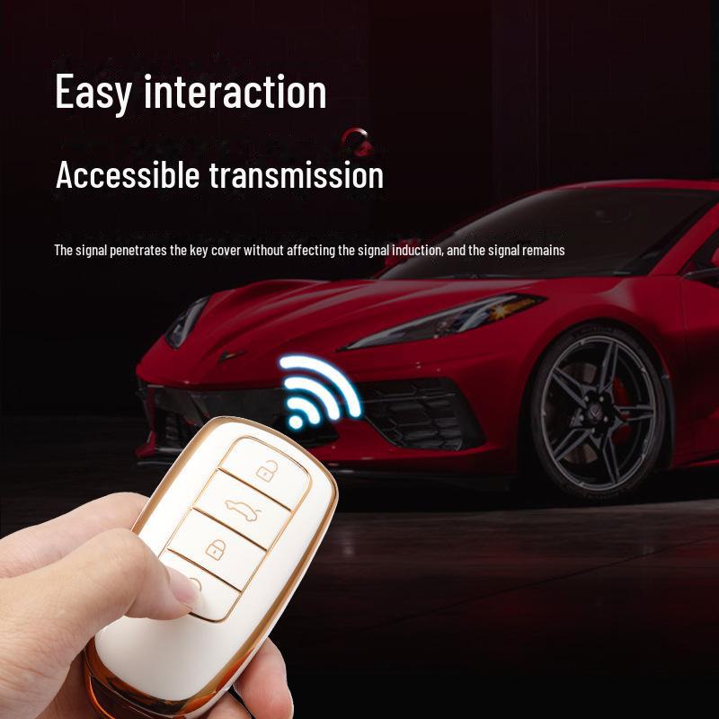 Chery Car Key Cover: Tiggo 8PLUS/7PLUS & Arrizo 5PLUS - All-inclusive Key Shell for Men and Women.
