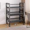Floor-Standing Multi-Layer Kitchen Storage Rack for Fruits and Vegetables