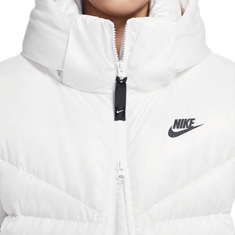 Nike Женская белая зимняя пуховая куртка DH4082-100