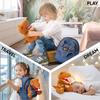 Dinosaur Backpack with Dinosaur Toys for Kids Ages Dinosaur Toys for Boys Ages and Birthday Gift Toddler Kindergarten Dinosaur Toys for Dinosaur Plush