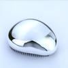 LRiLLER UOVO Egg Hair Brush, Comb, Hairbrush, Care, Cosmetics, Beauty, Egg-Shaped (Light Silver)