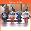 Short Naruto Plush Stuffed Doll Keychain Sasuke Kakashi Character For Fans Decor