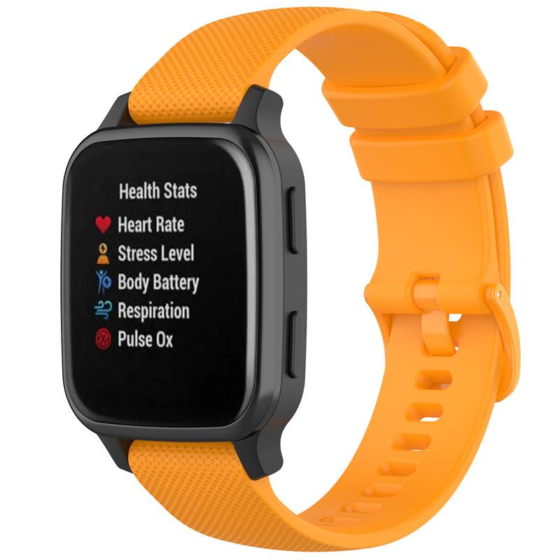 20mm Silicone Watchband For Garmin Venu SQ Smart Watch Bracelet Forerunner 245 645 Music 55 Wristband Strap Replacement Belt