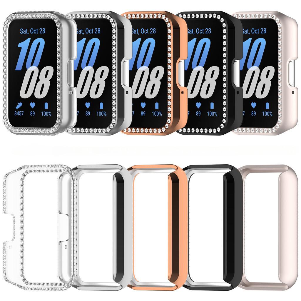 Защитный чехол с бриллиантами для Samsung Galaxy Fit 3, защитная полая крышка для ПК, чехол для Galaxy Fit3, модные аксессуары