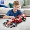 ToylinX F1 Rc Race Cars Building Sets MOC Remote Control Car Building Blocks Cool Collectible Model Car Kits Building Toys