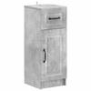 3 Piece Bathroom Cabinet System UTRECHT Concrete Grey