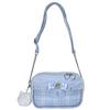 [Merry Crown] Shoulder Bag, Ita Bag, Landmine Style, Mass-Produced Ribbon, Pearl, Cat, Light Blue, Girly, Cute, Gift, Outing