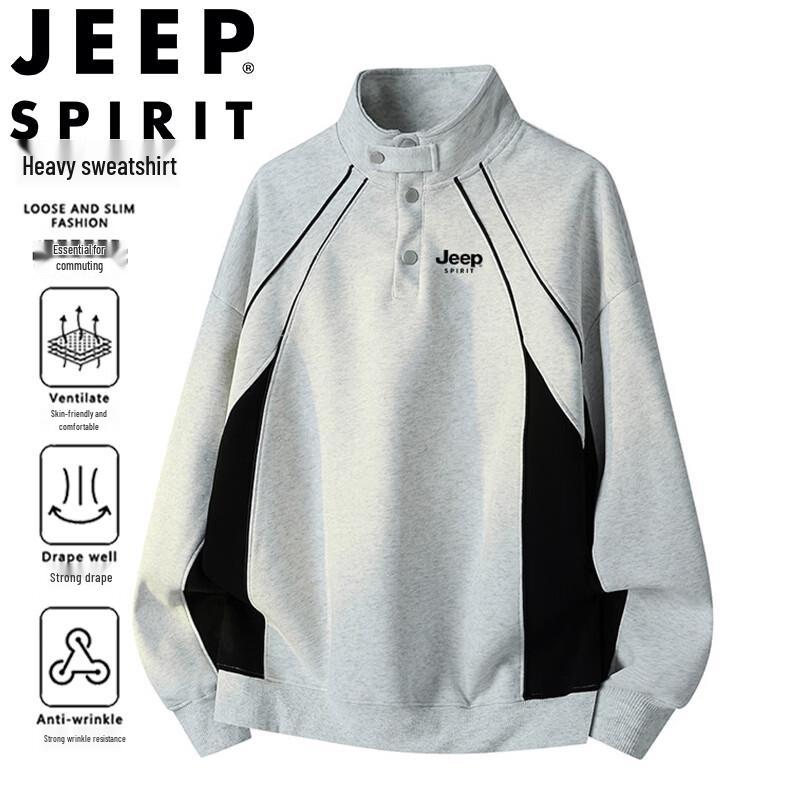 Мужская футболка с длинным рукавом свободного кроя JEEP SPIRIT