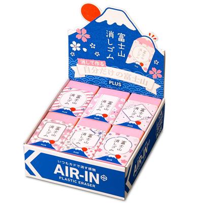 Плюс Ластик Гора Фудзи Ластик Сакура ER100AIF набор Air-in 12 штук 36-592