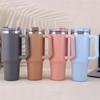 Steel Insulated Thermos Mug for Cars Outdoors 40oz Portable Car Stainless Steel Water Bottle Large Capacity Travel Thermos Mugs