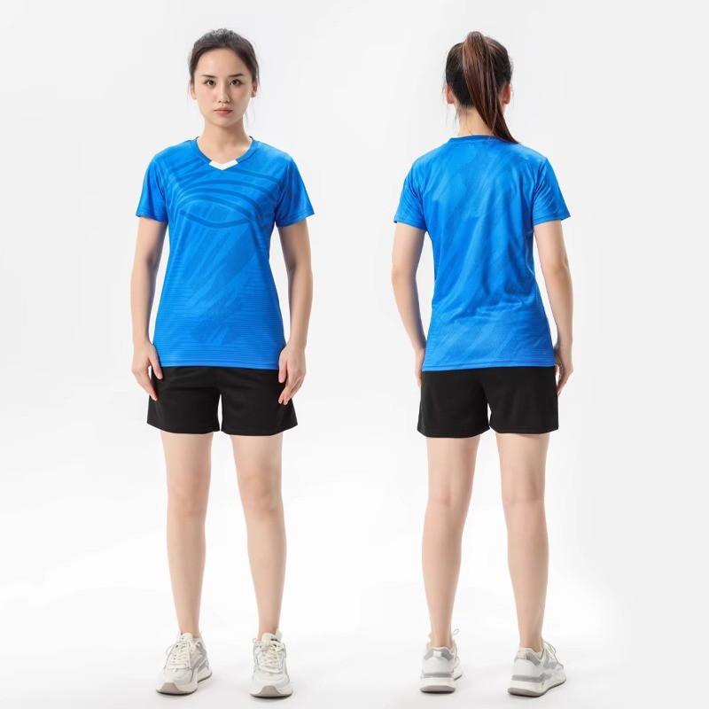 Men Womens Short Sleeve Volleyball Uniform Set Training Competition