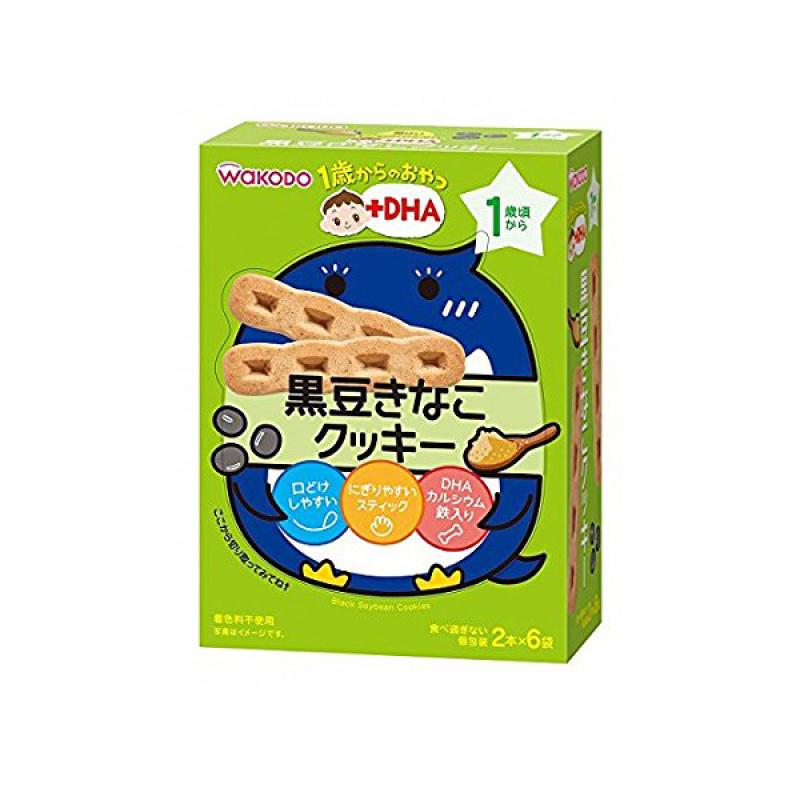 Baby snacks from 1 year old + DHA black bean powder cookies (from 12 months~)