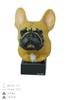 Французский бульдог, Frenchie - расписная статуэтка, статуя, фигурка, сделанная художником, бренд Art-Dog
