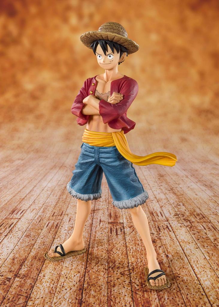 TAMASHII NATIONS Figuarts ZERO ONE PIECE Соломенная Шляпа Луффи примерно 140 мм окрашенная готовая фигурка ABS&PVC