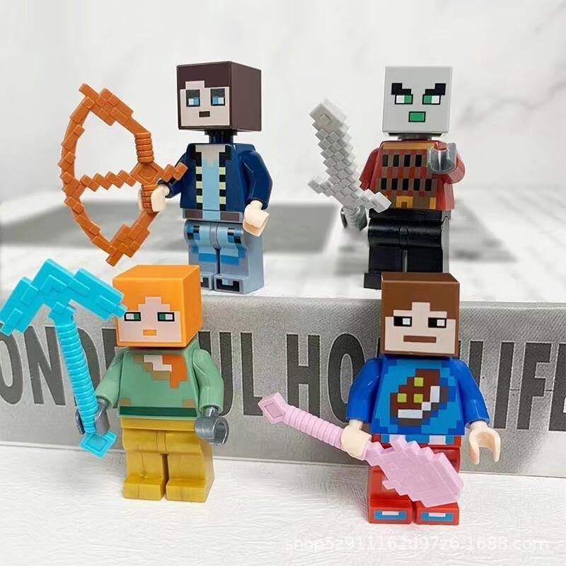 JEPPE Minecraft Building Blocks Minifigures Set