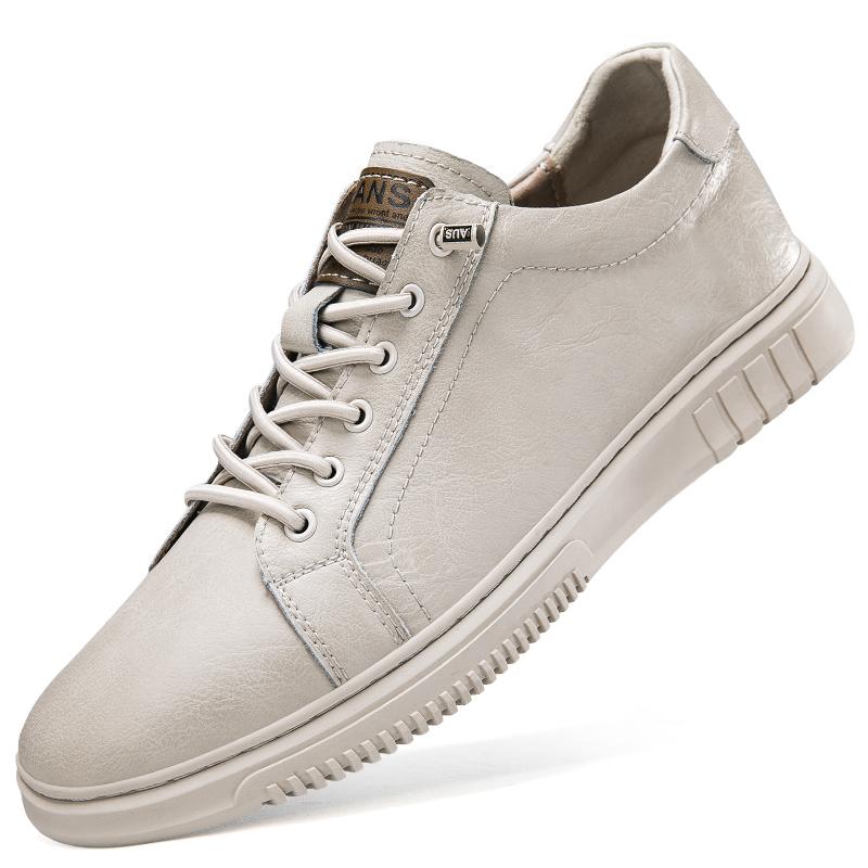 Новые высококачественные мужские повседневные туфли, дизайнерская спортивная обувь из натуральной кожи, модные удобные уличные теннисные мужские кроссовки, обувь для ходьбы