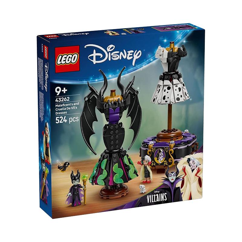 LEGO 43262 Игровые кубики «Платья Малефисенты и Круэллы Де Виль»