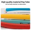 3D Luminou Pop Tube Игрушка Силиконовая Альпака Единорог Push It Bubble Balls Декомпрессионная трубка Антистресс Непоседа Дети Взрослые Подарки