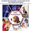 Noise Cancelling Dog Ear Muffs Adjustable Elastic Calming Hoodie Dog Ear Wrap For Hearing Protection Grooming Bathing Thunder