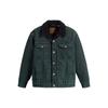 Levis Relaxed Fit Sherpa Trucker Jacket Men Jacket Green A5784-0008
