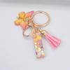 Fashion DIY A-Z Letters keychain Metal Holder Pendent Key Chain Women Car Key Ring Simple Letter Key Party Gift Jewelry
