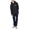 Худи Levis с однотонным логотипом на шнурке для мужчин, черное 38479-0088