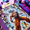 DRAGON BALL Print Rug, Washable Floor Carpet, For Entryway Dorm Laundry Room Office Study, Home Decor Birthday Christmas Gift