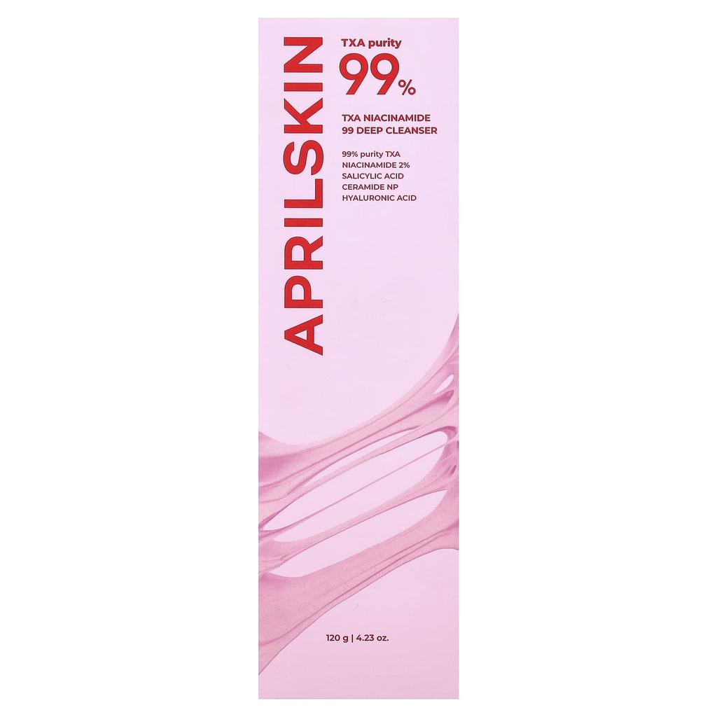 April Skin, RXA Niacinamide 99 Deep Cleanser, 120g (4.23oz)