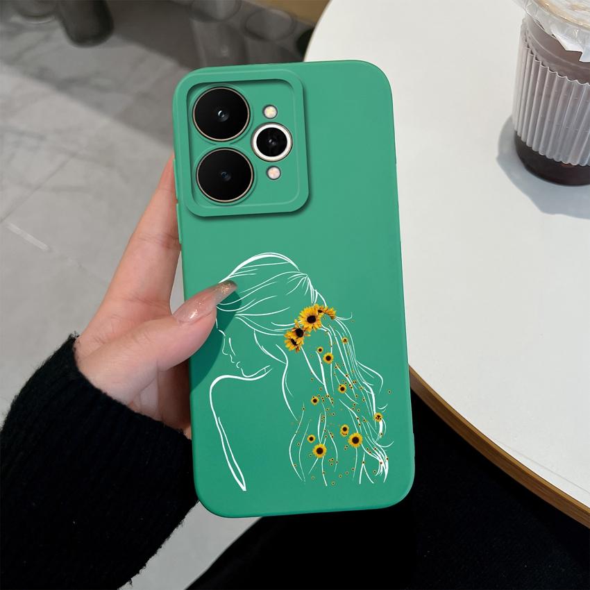 Для Realme 15 C73 C33 C35 Note 70 70T 15T 15X C21Y C25Y Противоударный силиконовый чехол для телефона Модные чехлы с узорами для красивого мальчика и девочки Задние крышки для Realme