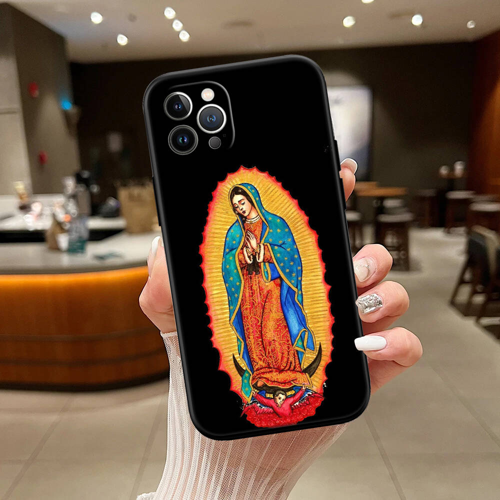 Virgen Maria Case for Samsung A06 A35 A25 A24 A15 A05S A05 M55 M35 M15 A02 A12 A13 A10 A16 A20 A30 A22 A31 A32 A33 A42 A50
