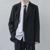 Men's Trendy Korean-Style Casual Suit Set - Small, Handsome Streetwear Jacket
