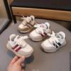 Детские кроссовки для девочек и мальчиков, модные, на толстой подошве, повседневная обувь для малышей