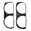 Upgraded Headlights Frame Replacement Front Lamp Headlight Bezel Set Easy Installation Suitable for -Challenger