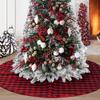 Christmas Tree Skirt, Creative And Exquisite Printed Tree Bottom Decoration, Christmas Supplies