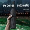 Премиальный автоматический складной зонт для мужчин с 24 костями - двойного назначения для солнца и дождя
