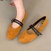 Женские лоферы Туфли Балетки Туфли с мелким вырезом Удобные Повседневные Платье Сандалии Женские 2025 Осень Новые Мягкие Спортивные Zapatos De Mujer