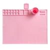 Silicone Mat For Painting Silicone Sheet With Palette Reusable Graffiti Craft Mat With Cup Washable Drawing Board For Kids DIY
