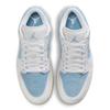 Jordan AJ1 Сине-белые повседневные спортивные кроссовки с джинсовой текстурой