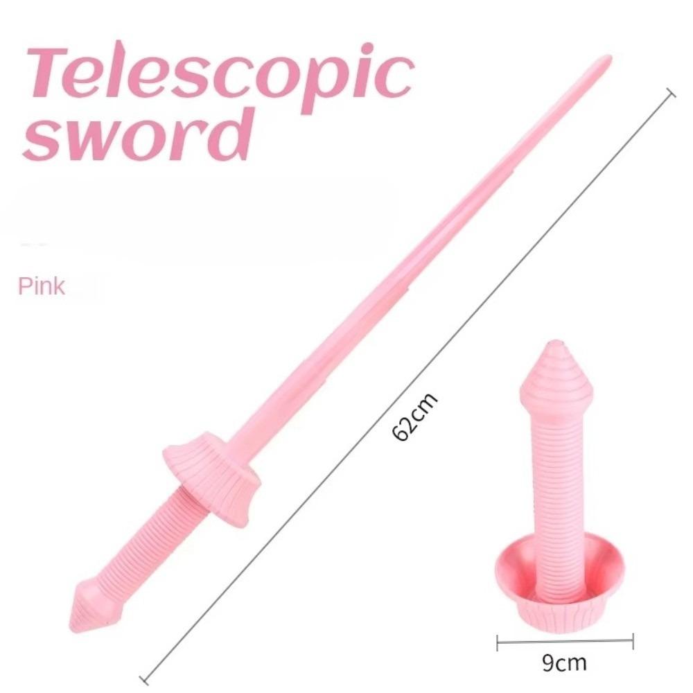 Anxiety Relief 3D Printing Telescopic Spiral Sword Sensory Toys Cosplay Props Retractable Toy 3D Gravity Katana Toys Adult