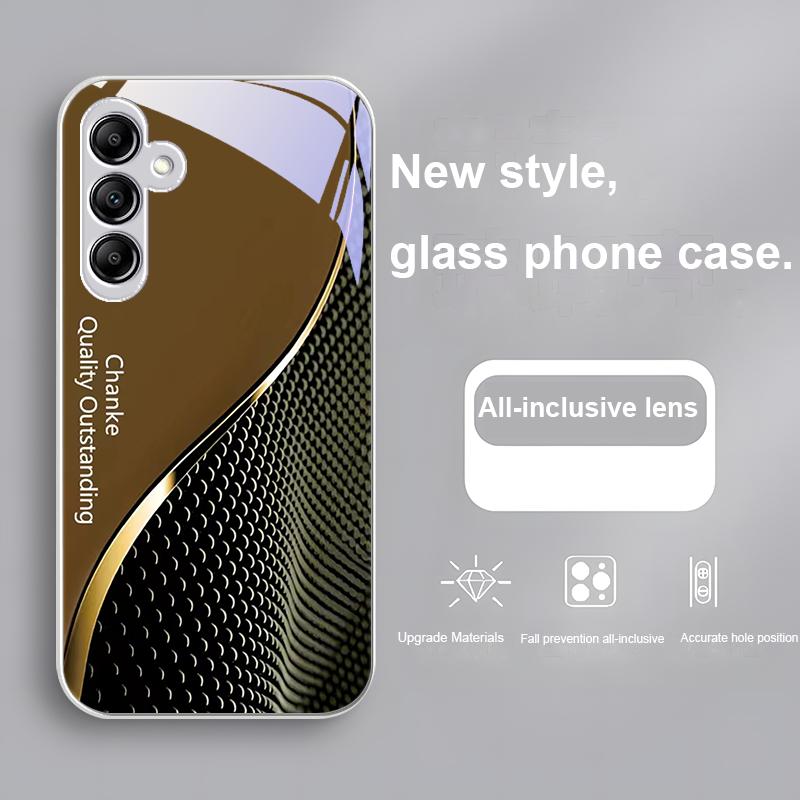 Стеклянный Чехол Для Телефона Для Samsung Galaxy A01 A02 A03 Core A04 A14 4G A13 A54 A34 31 20 25 23 22 5G S21 Ultra S20 Качество Выдающееся