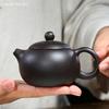 Чайник Xishi из необработанной руды черного золота и песка, 150 мл, старинный чайник из фиолетовой глины Исин, ручная работа, фильтр для красоты, индивидуальный чайный набор