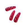 Red Corundum Ruby Fu Bean Pendant - Four Seasons Lucky Money Bag Design