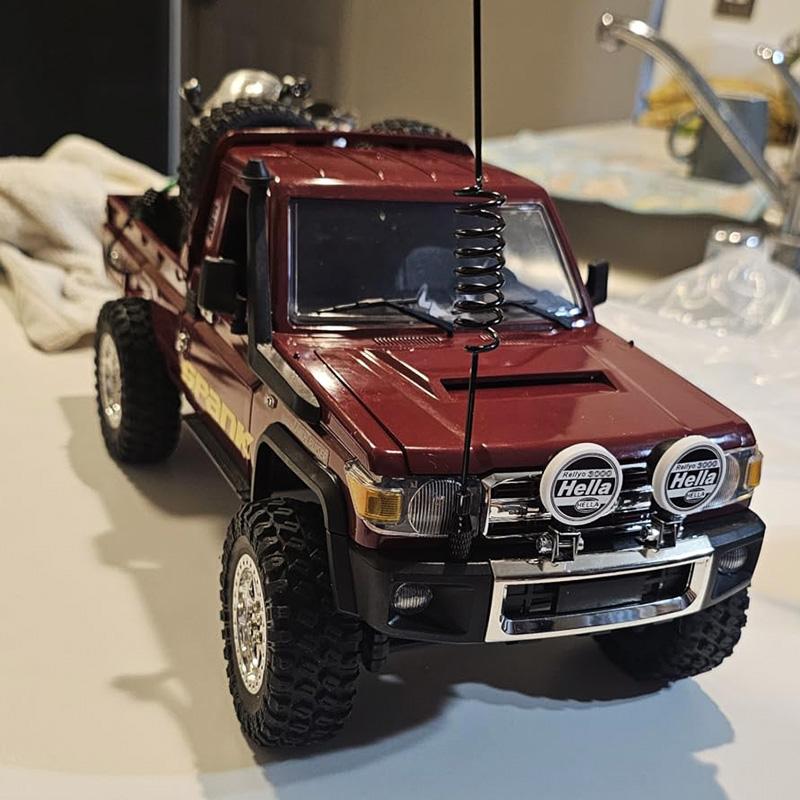 Mn82 Улучшенный Pro Внедорожный Грузовик-Пикап 4WD 1:Радиоуправляемая машина 12-го масштаба с фарами, пульт ДУ 2,4 ГГц, внедорожник, игрушка для взрослых, подарок